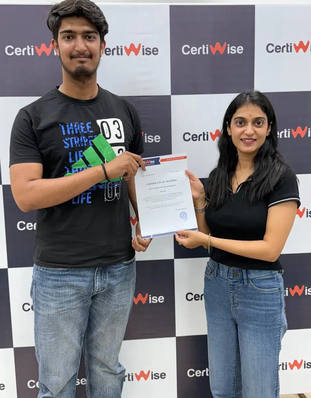 Certiwise student project completion