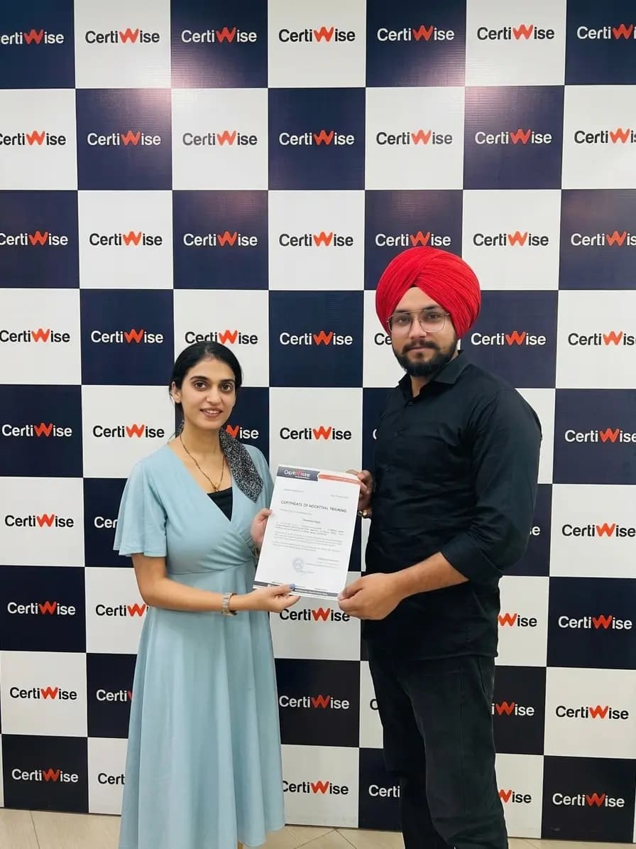 Certiwise student certificate award