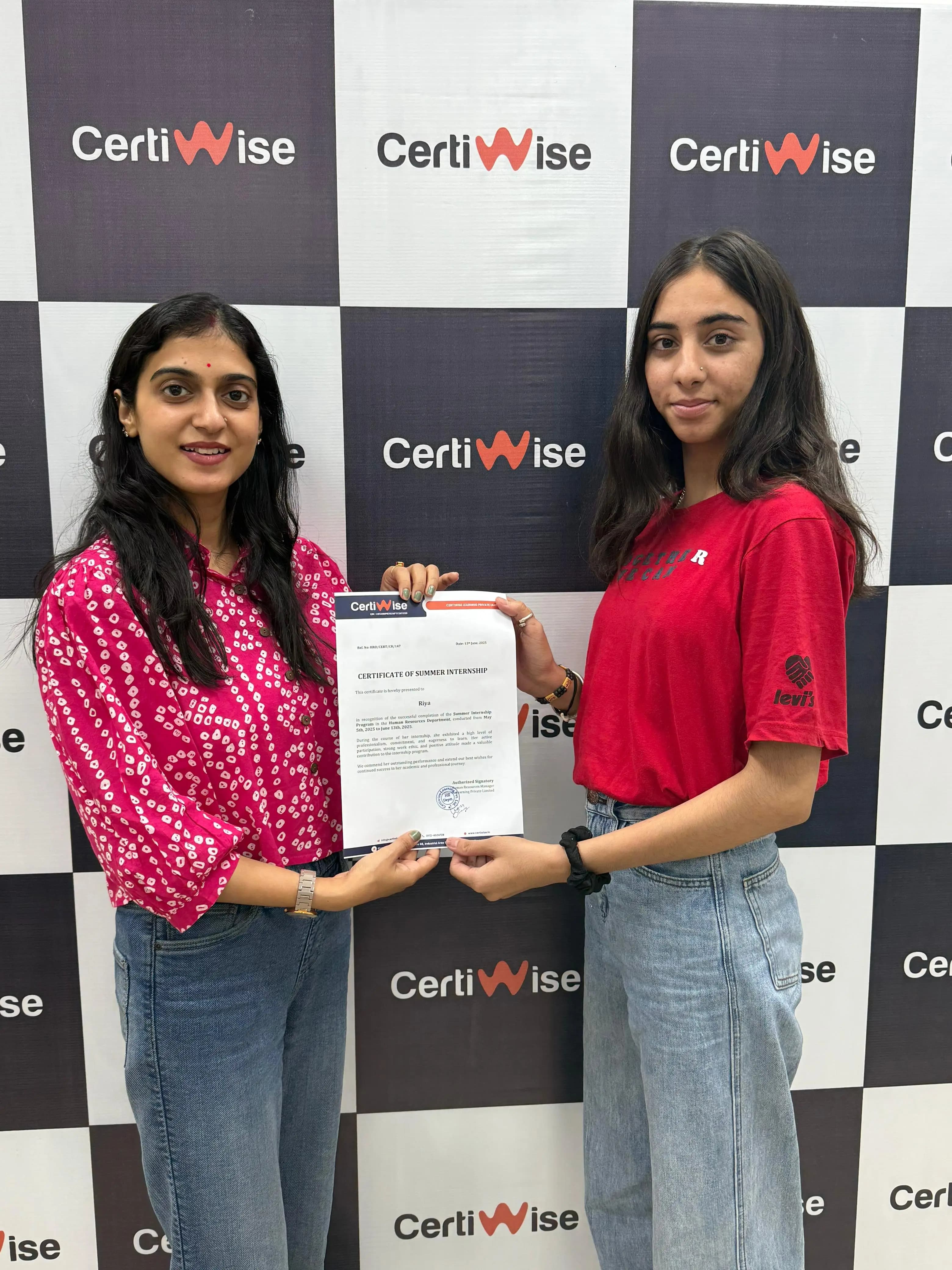 Certiwise student achievement ceremony