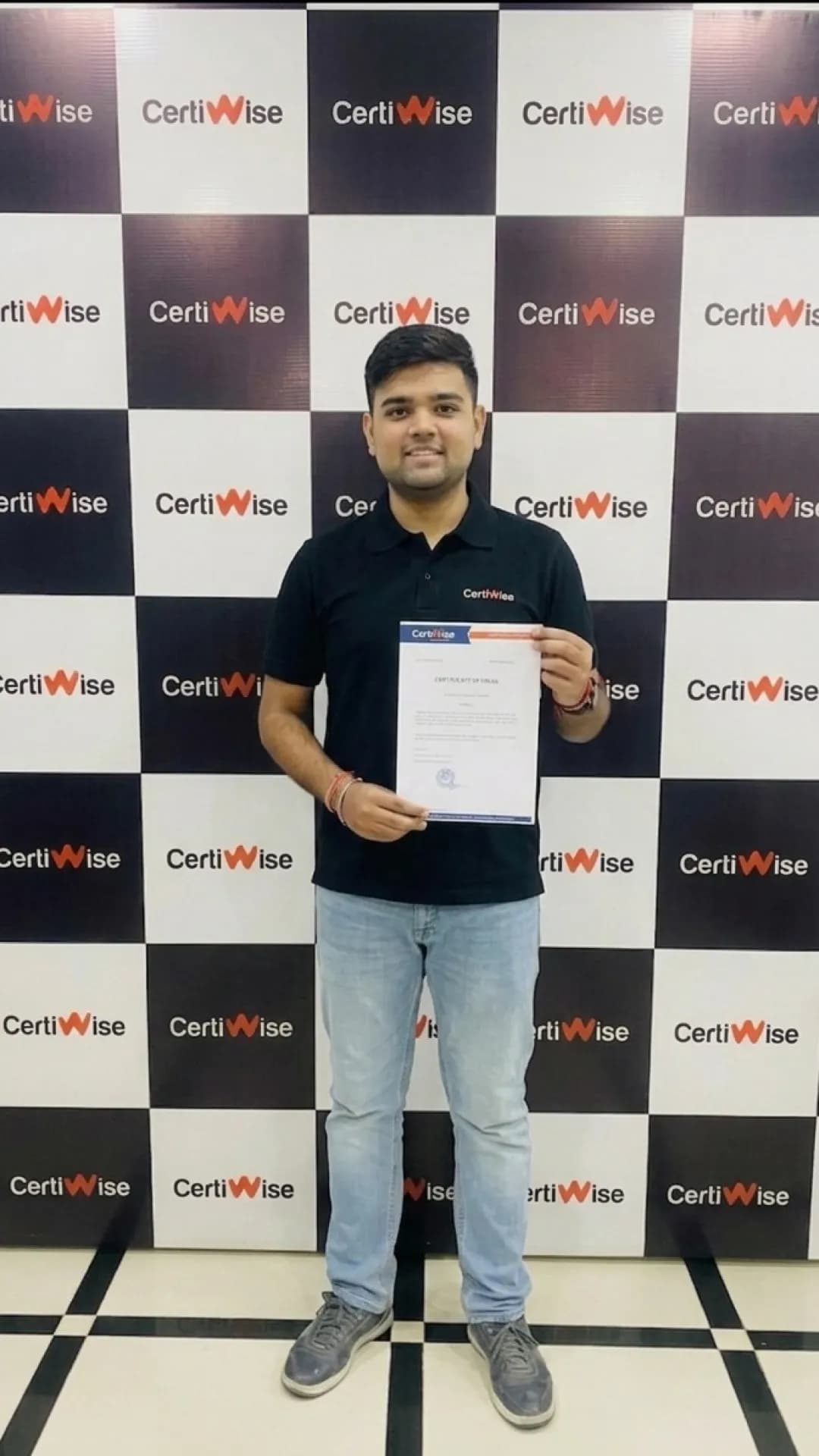 Student success after training at Certiwise